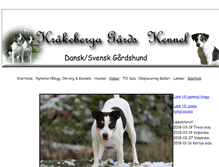 Tablet Screenshot of krakebergagard.se